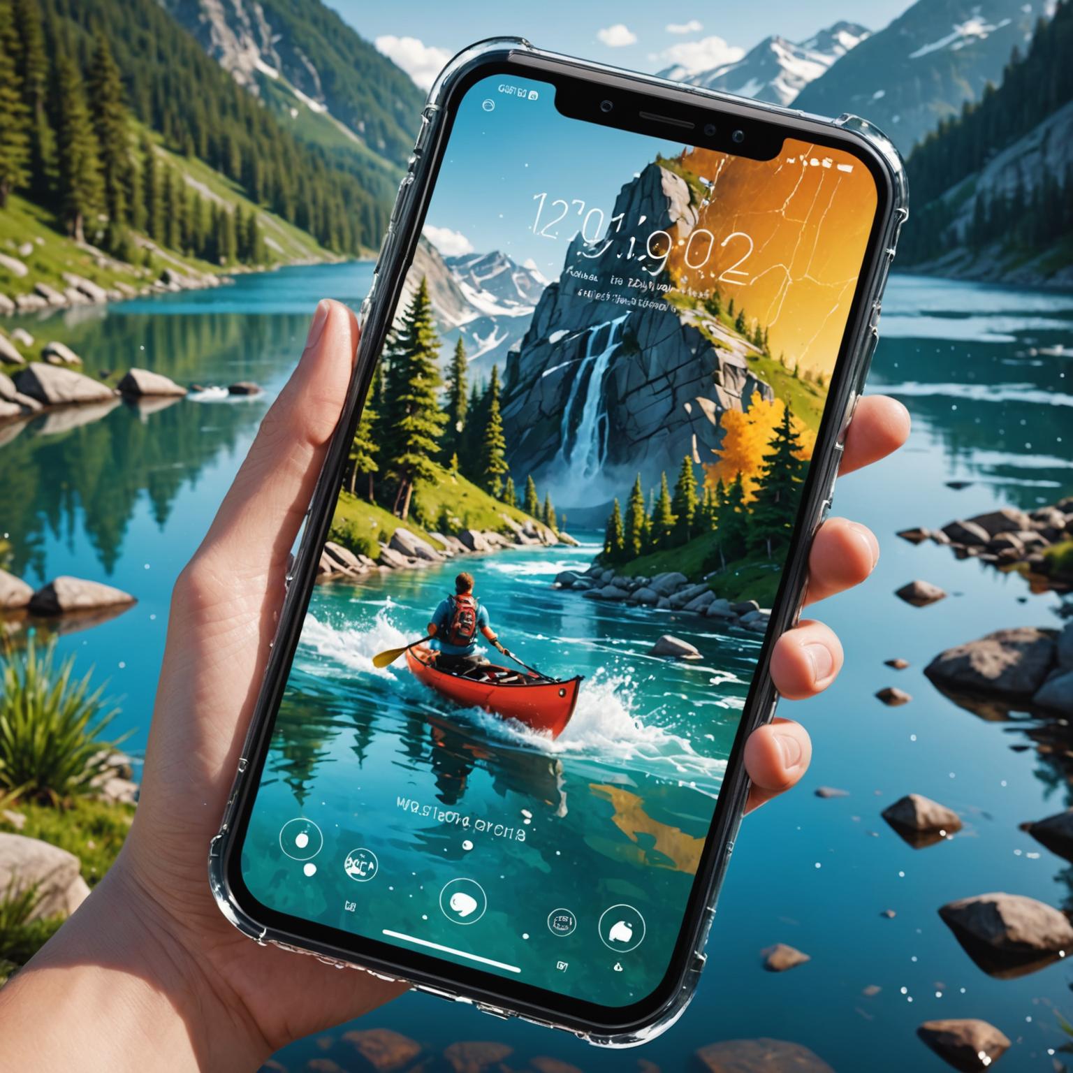 waterproof screen protector high quality waterproof protector water resistant screen film