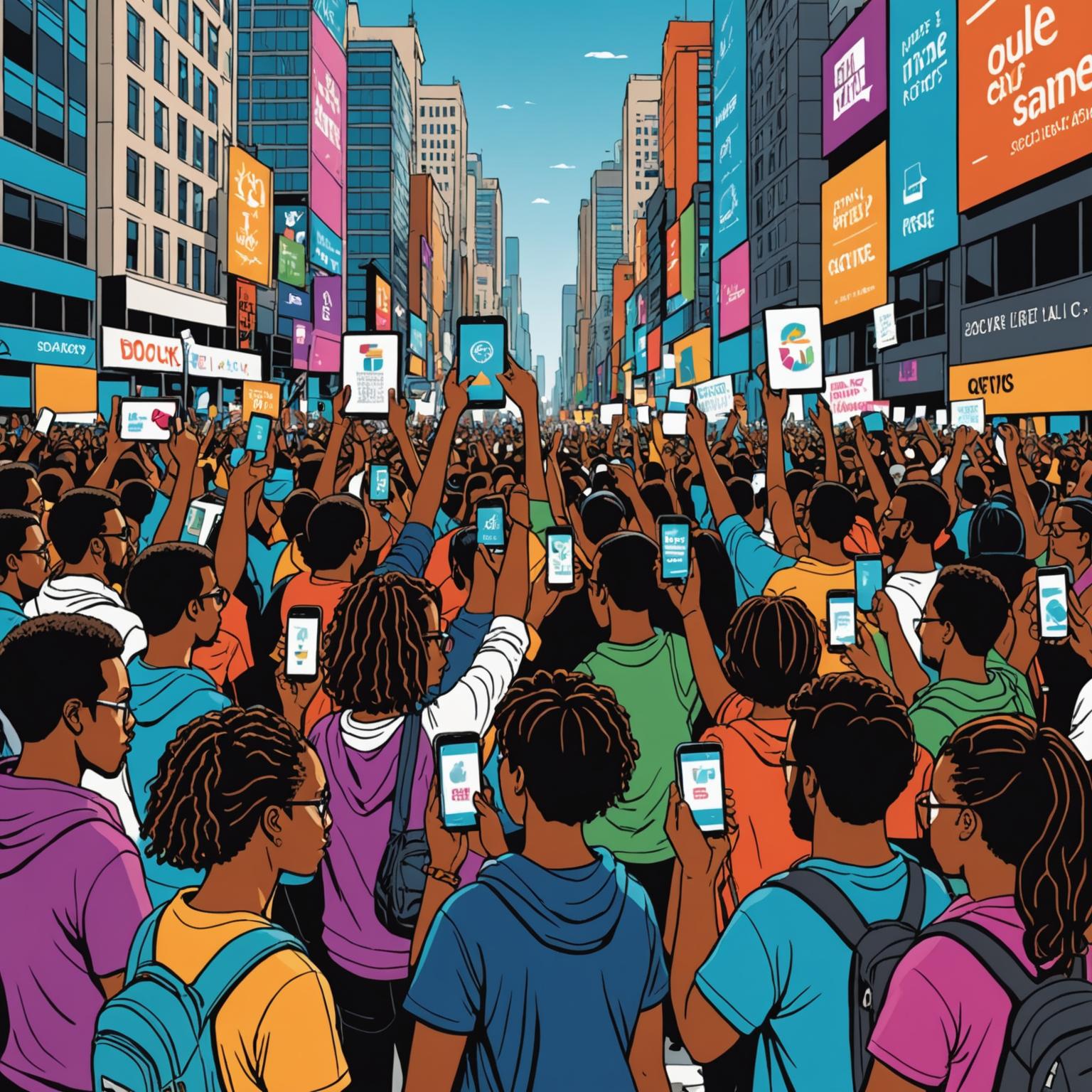 screen protestor digital activism online protest