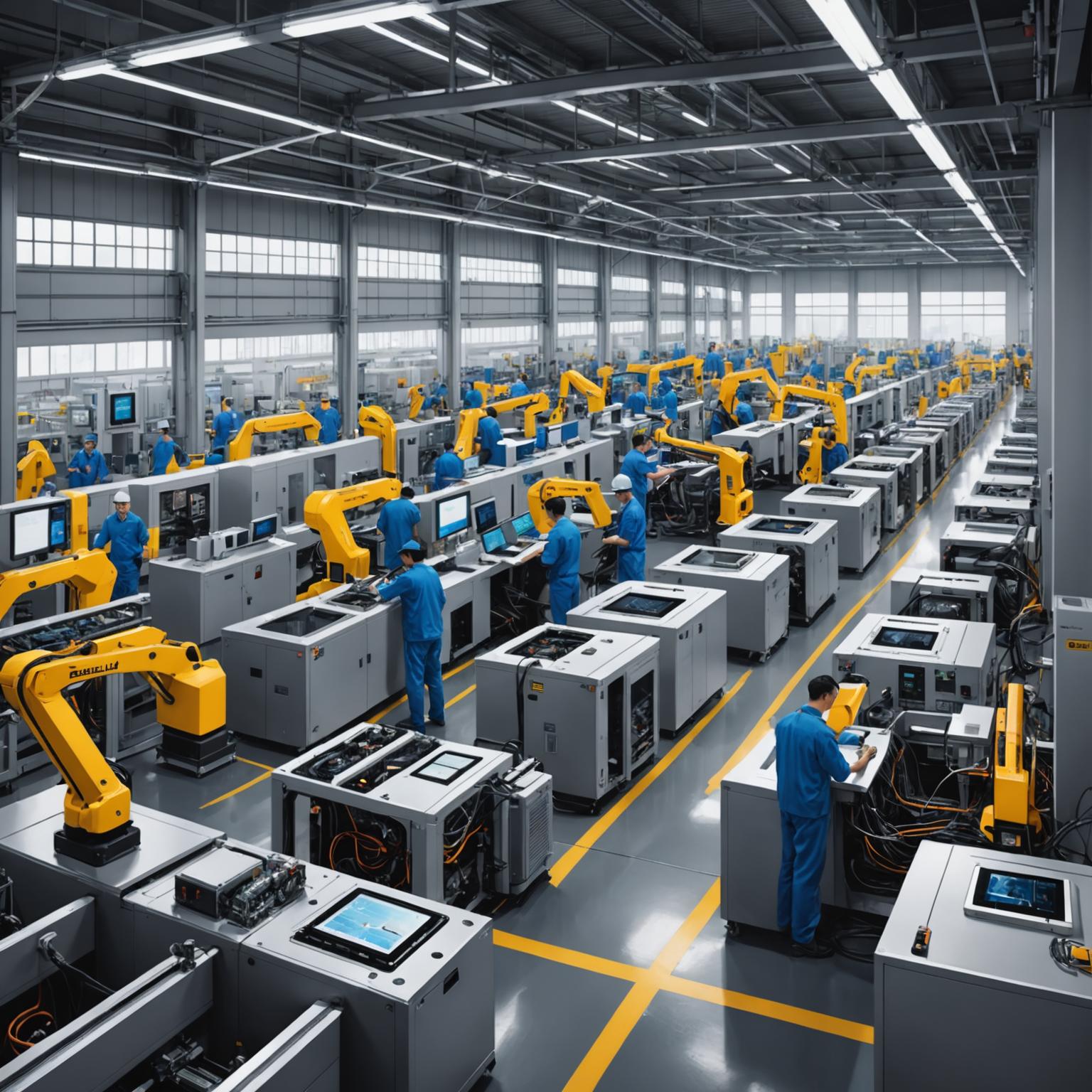 charger factory charger assembly plant USB charger production portable charger production