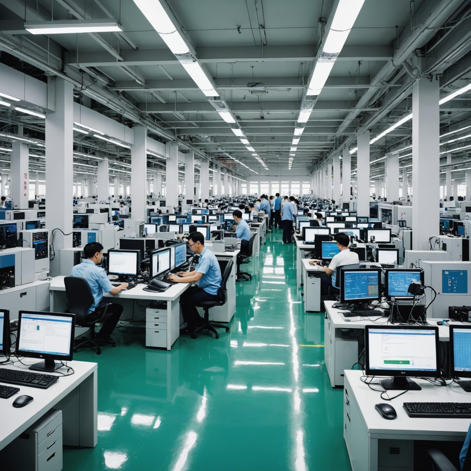 charger factory charger assembly plant USB charger production portable charger production