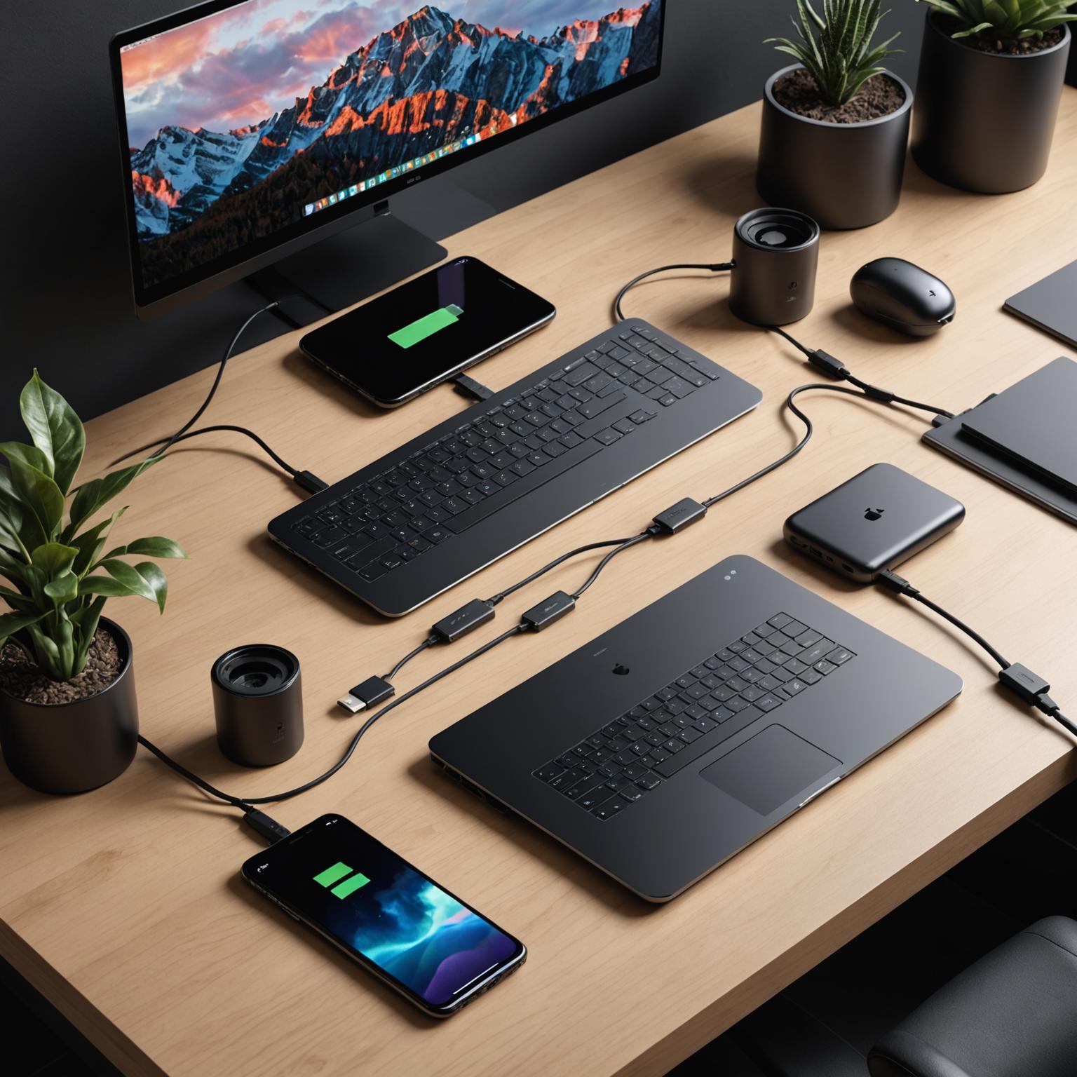 four in one data cable 4 in 1 charging cable data transfer cable fast charging data cable 4 in 1 Type C cable