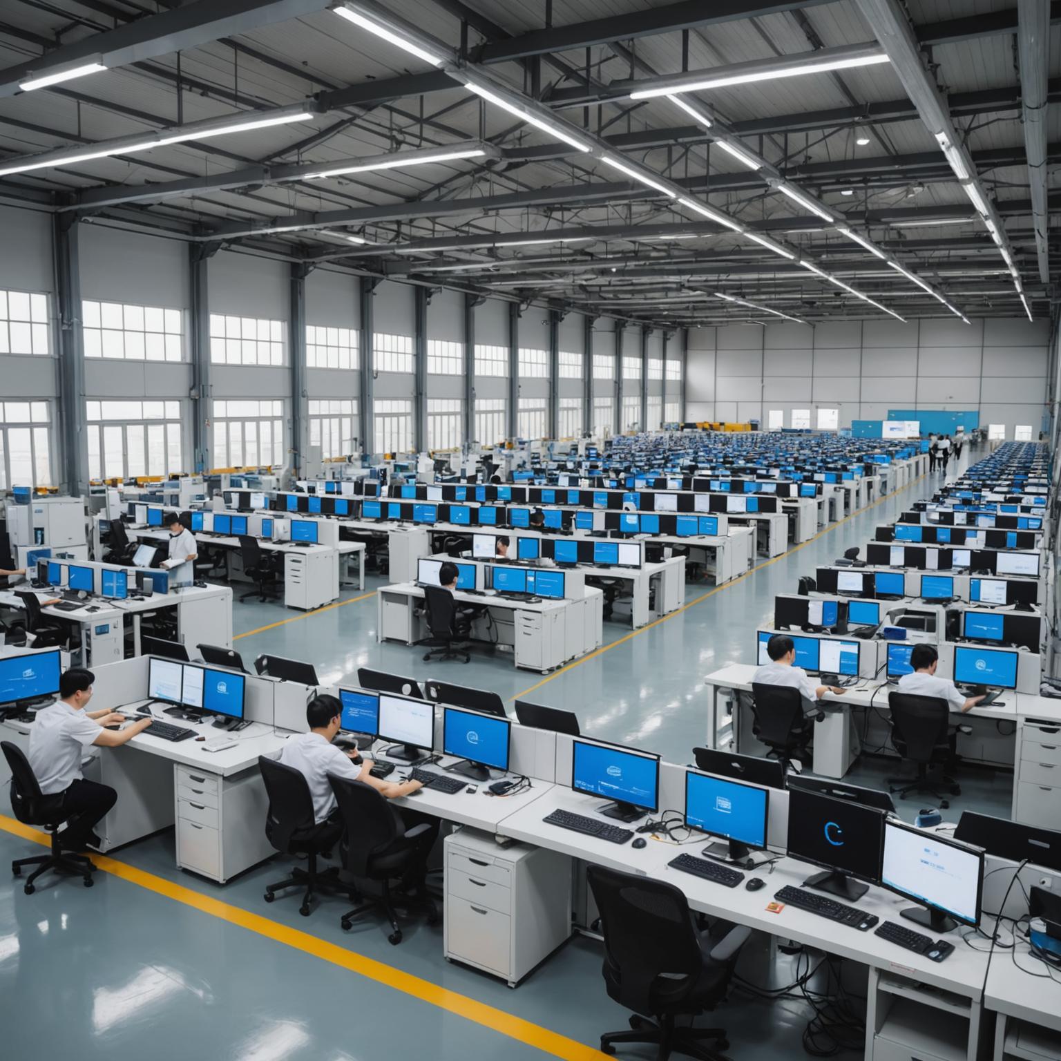 charger factory charger assembly plant USB charger production portable charger production