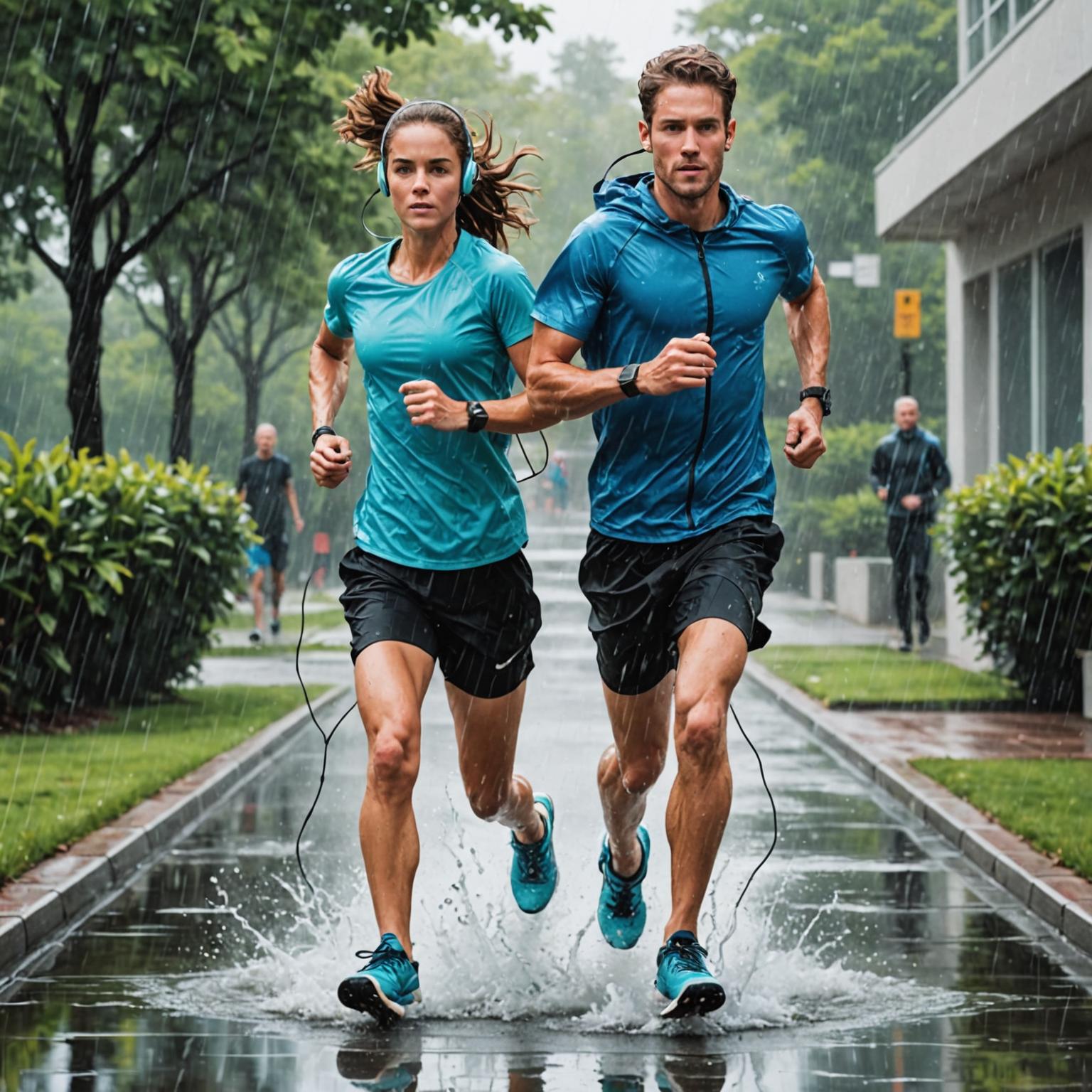 waterproof earphone water-resistant earbuds swimming earphones running earphones