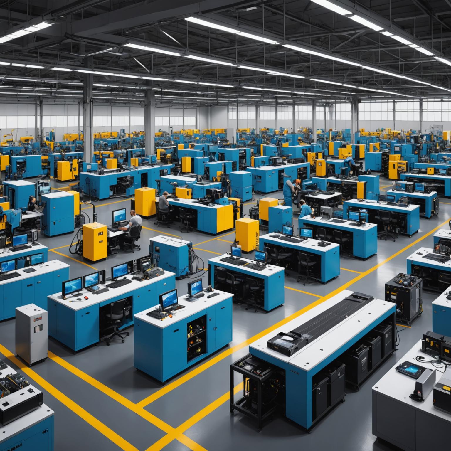 charger factory charger assembly plant USB charger production portable charger production