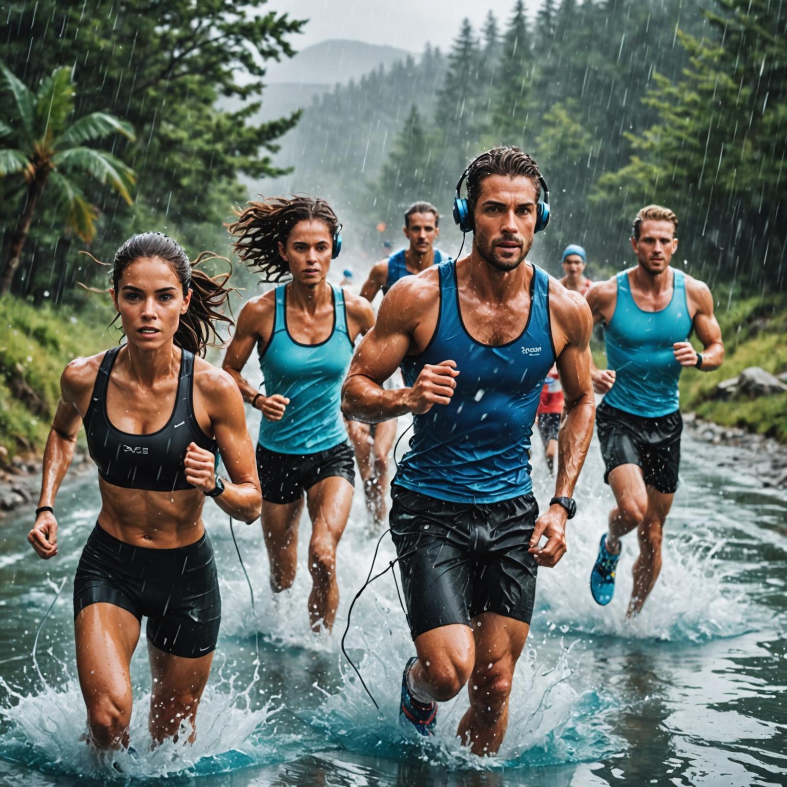 waterproof earphone swim earphones all-weather earphones activity-specific waterproof earphones