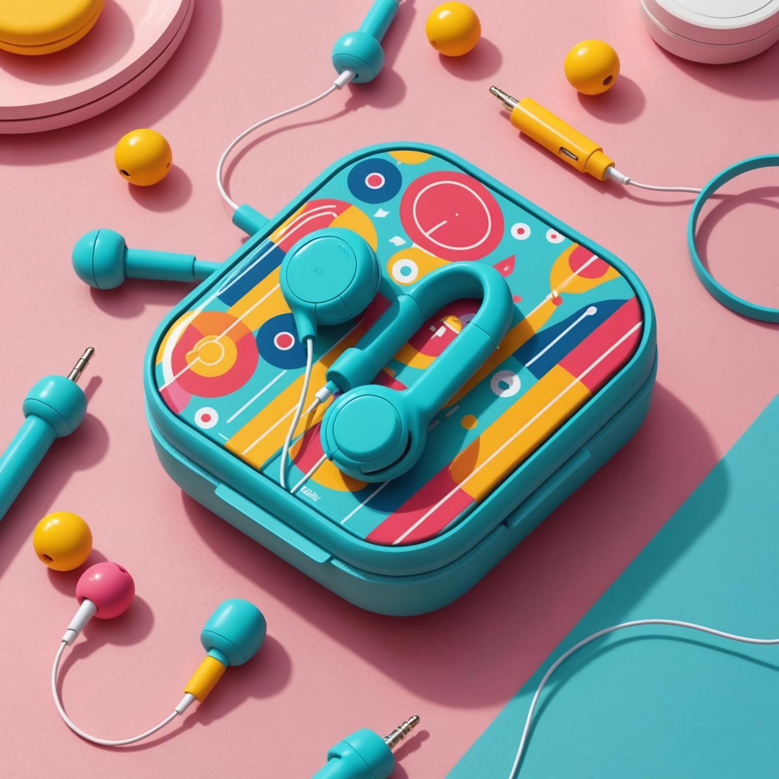 earphone case custom earphone case earphone pouch anti-drop earphone case