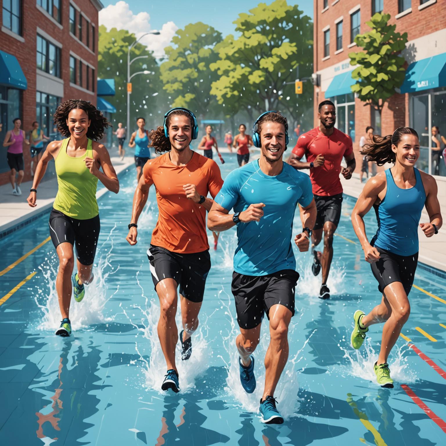 waterproof earphone swim earbuds waterproof in-ear headphones best earphones for active lifestyle