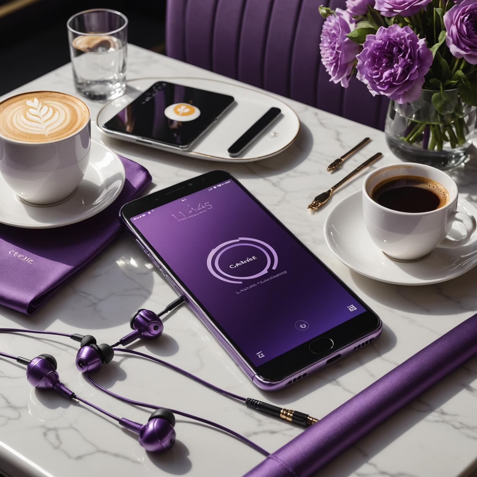 purple earphone purple wired earphones high-quality purple earphones purple earphones for audiophiles