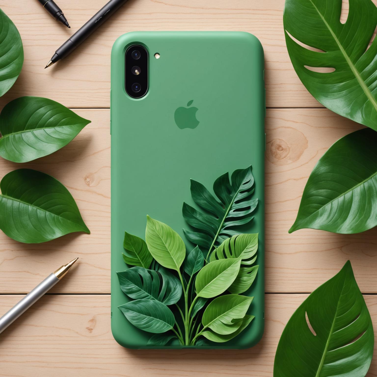green phone case green silicone phone case stylish green phone case