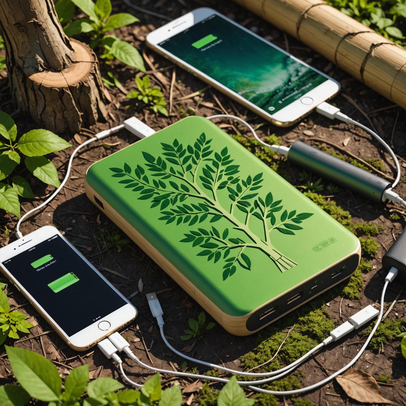 green power bank sustainable charging solutions compact eco power bank
