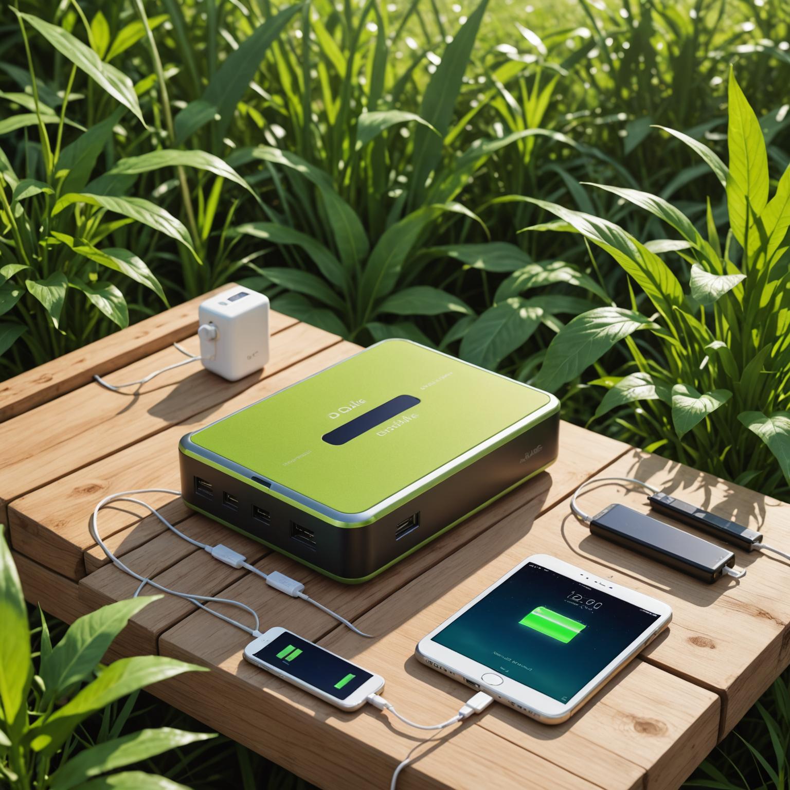 green power bank sustainable charging solutions compact eco power bank