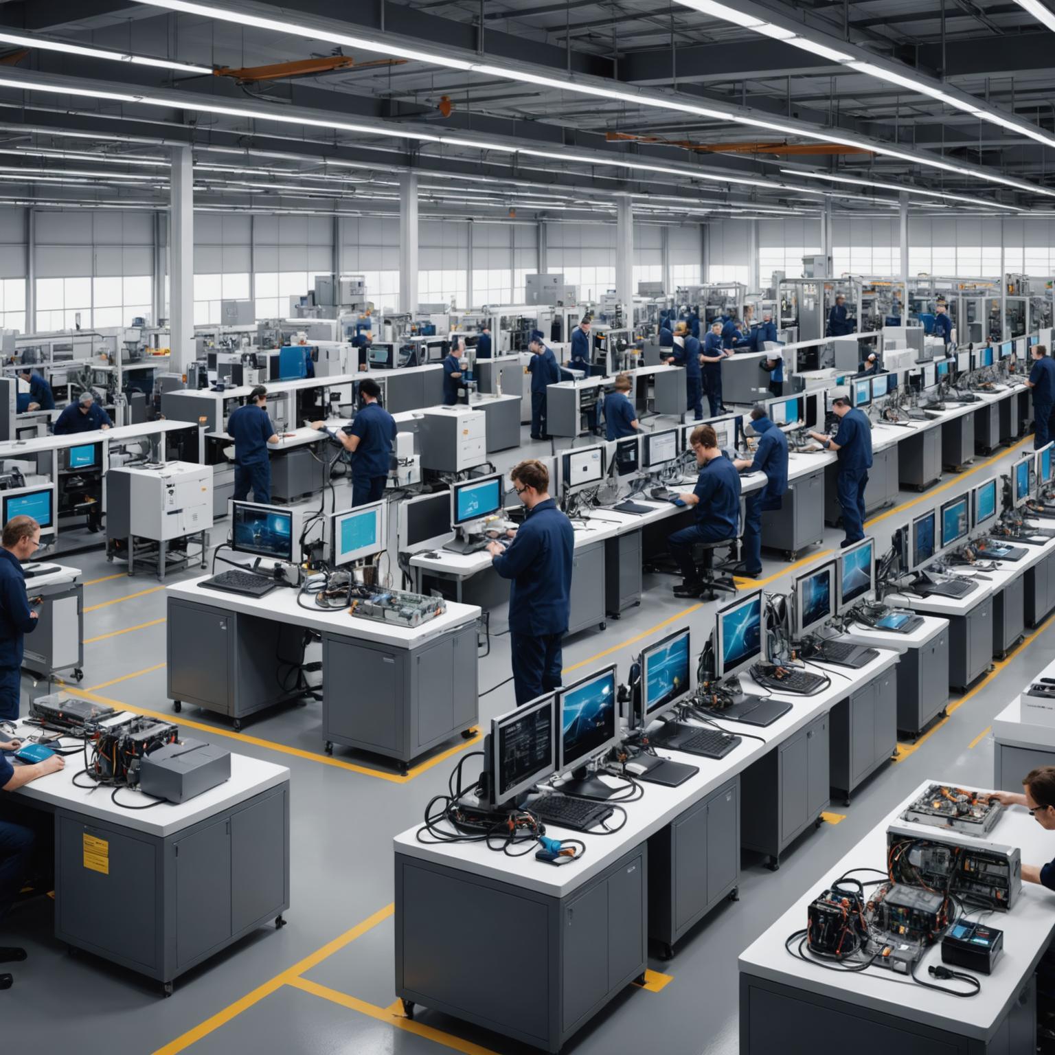 charger factory USB charger manufacturing charger quality assurance smart charger production