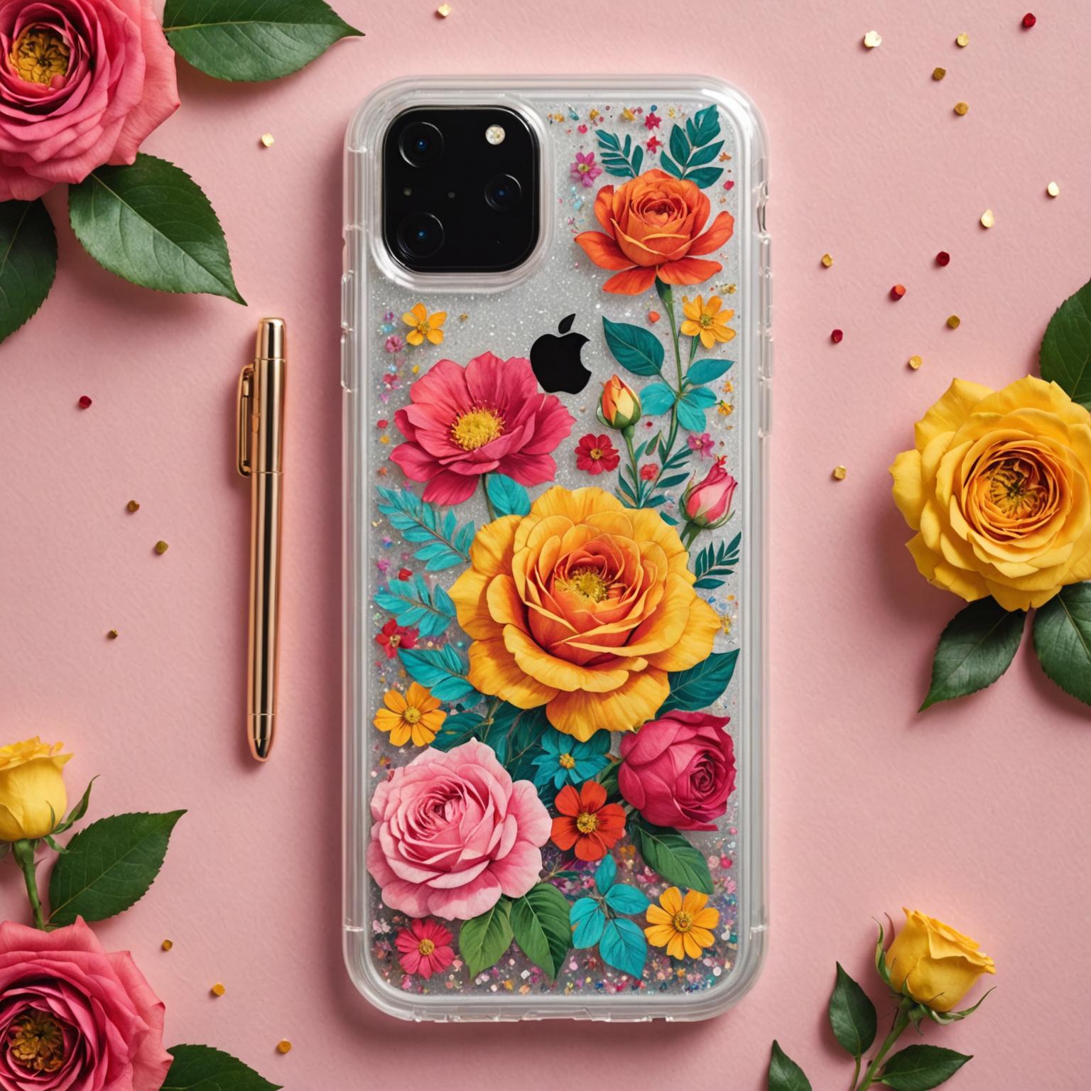 flower phone case colorful flower phone case vintage flower phone case