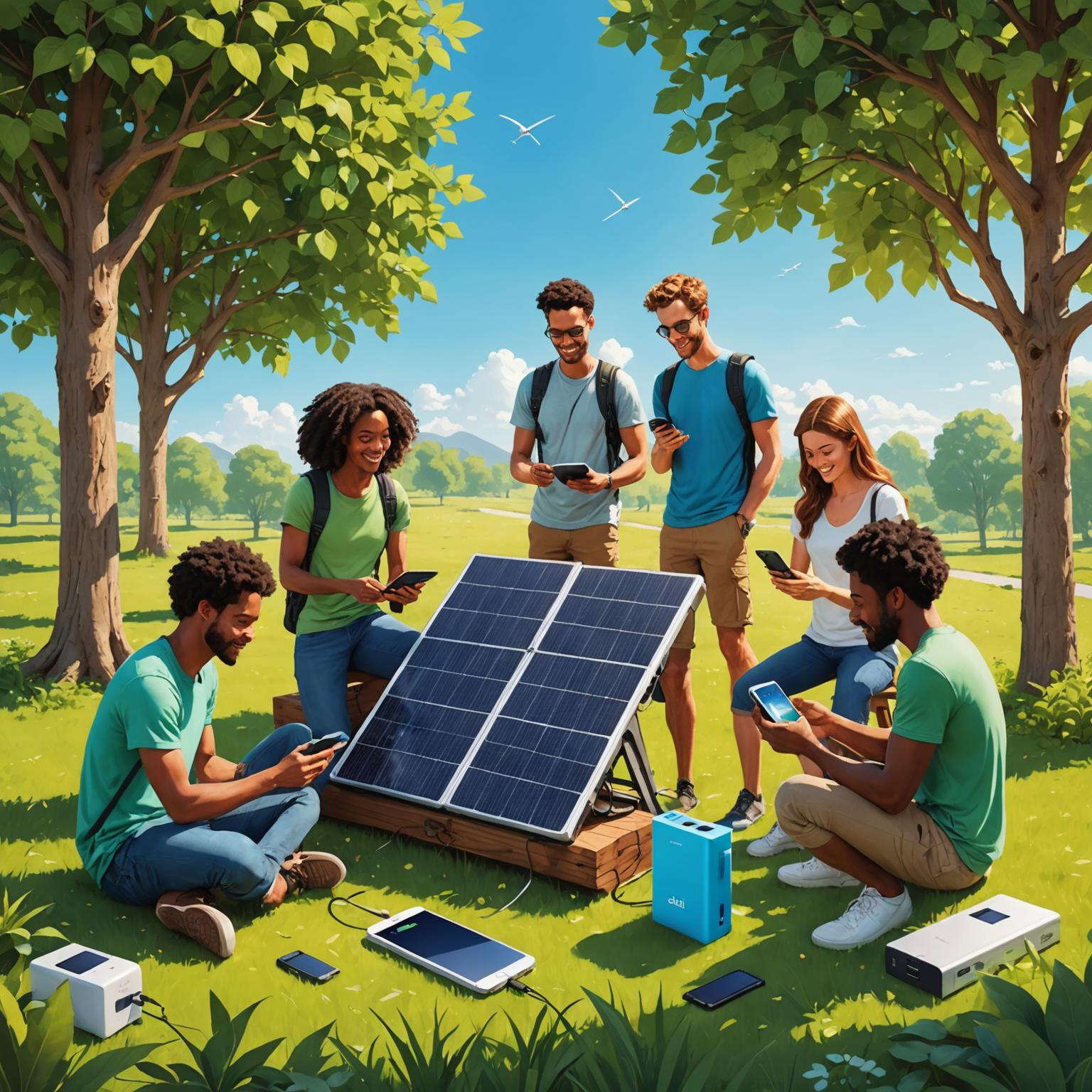 green power bank sustainable charging solutions compact eco power bank