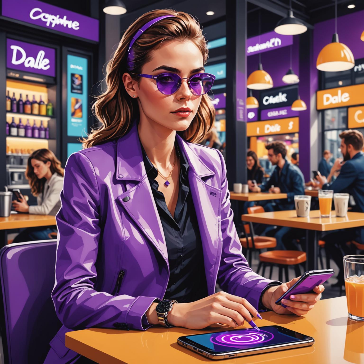 purple power bank purple external battery high-capacity purple power bank