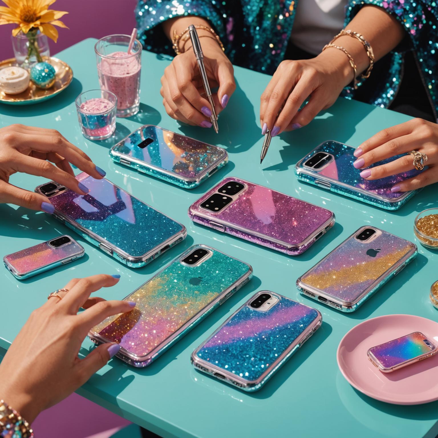 glitter phone cover stylish phone cover