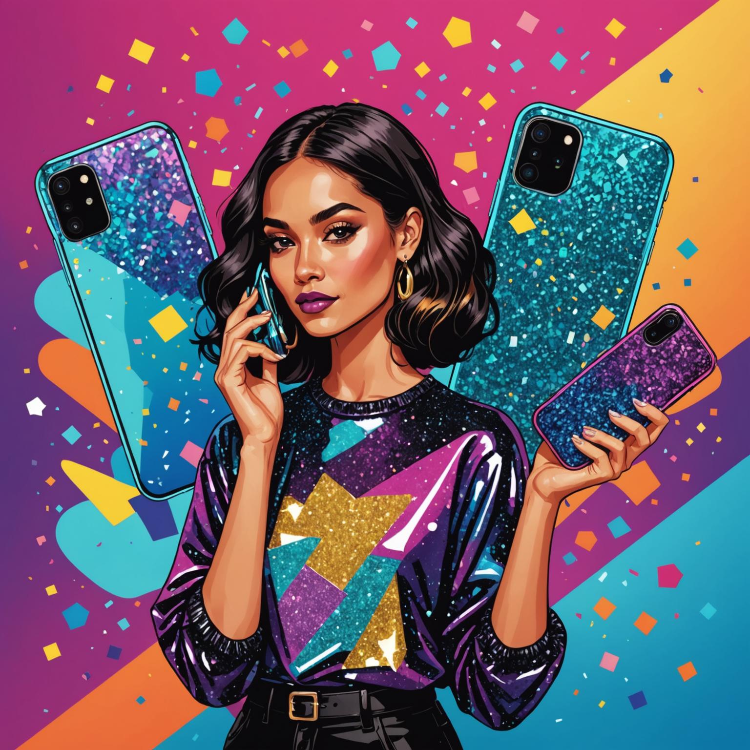 glitter phone cover stylish phone cover