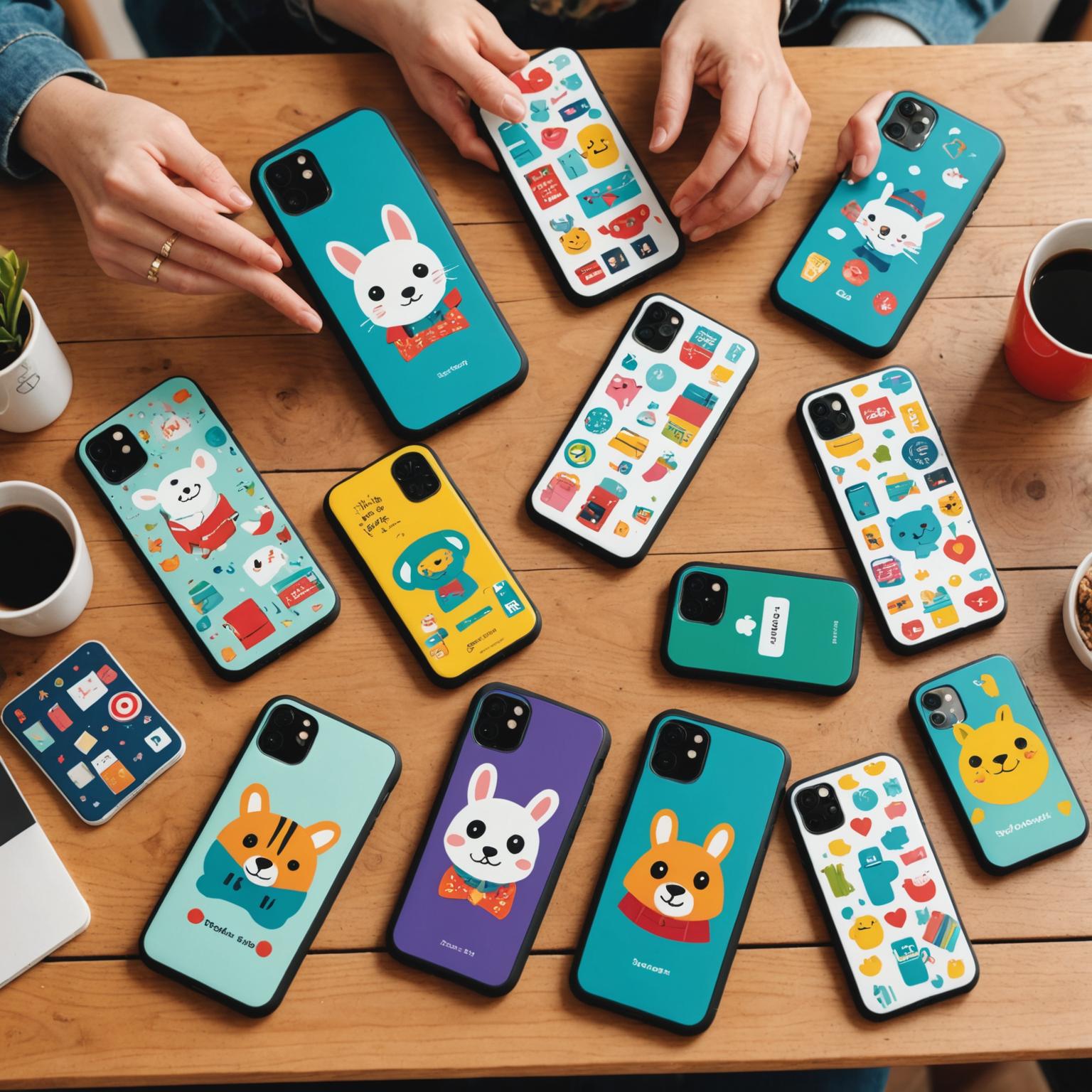 cute phone case funny phone case cartoon phone case