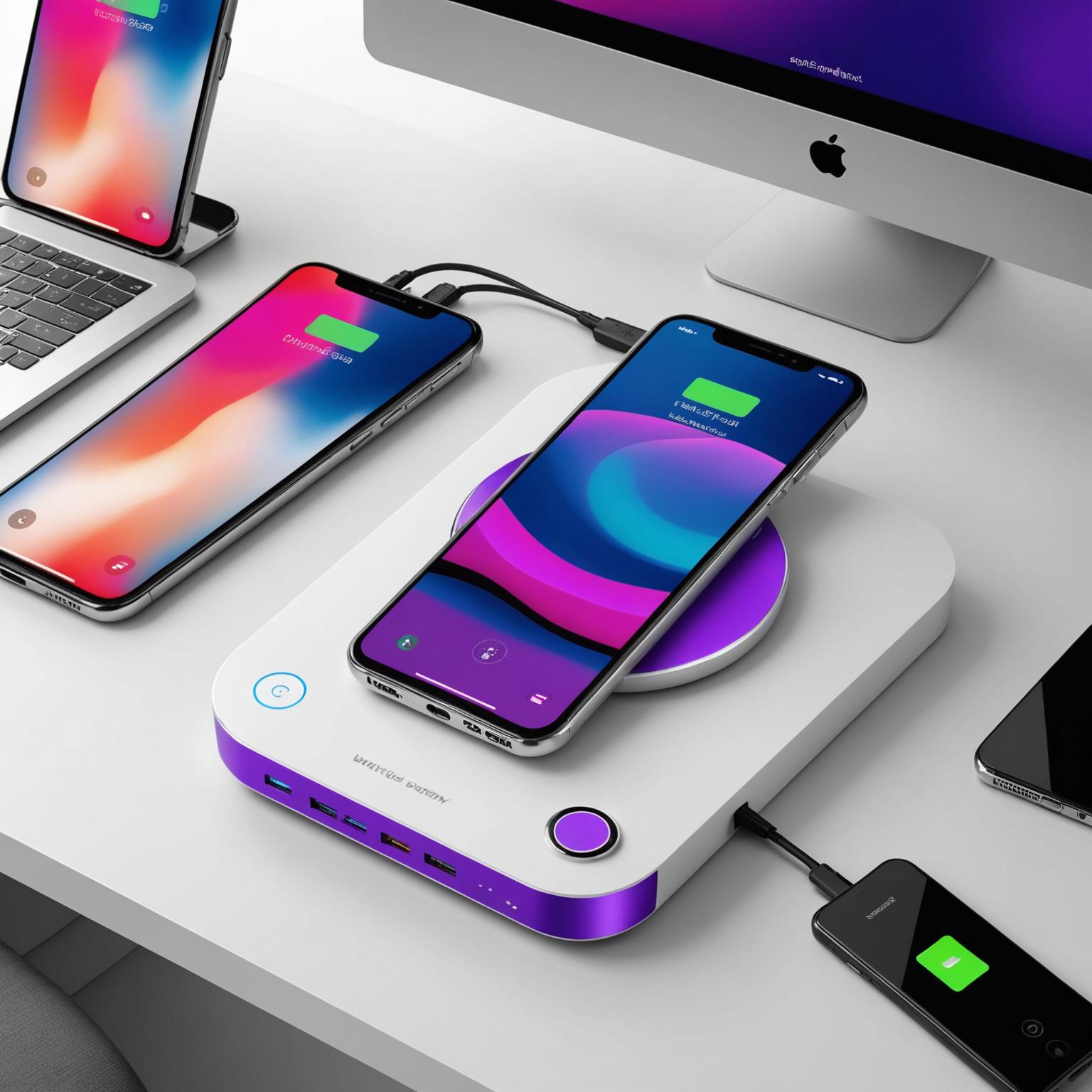 purple power bank purple portable charger high capacity purple power bank