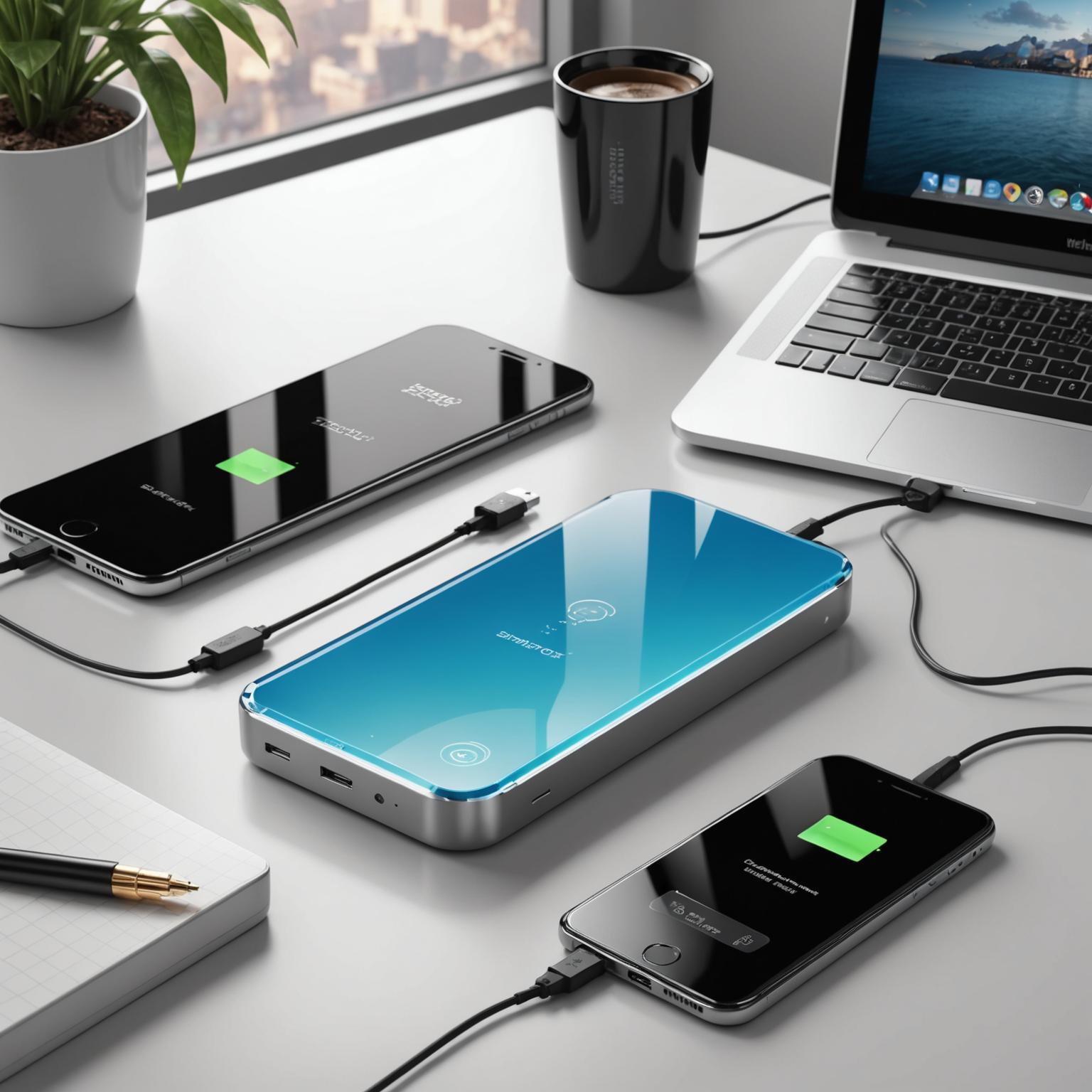 glass power bank wireless glass power bank