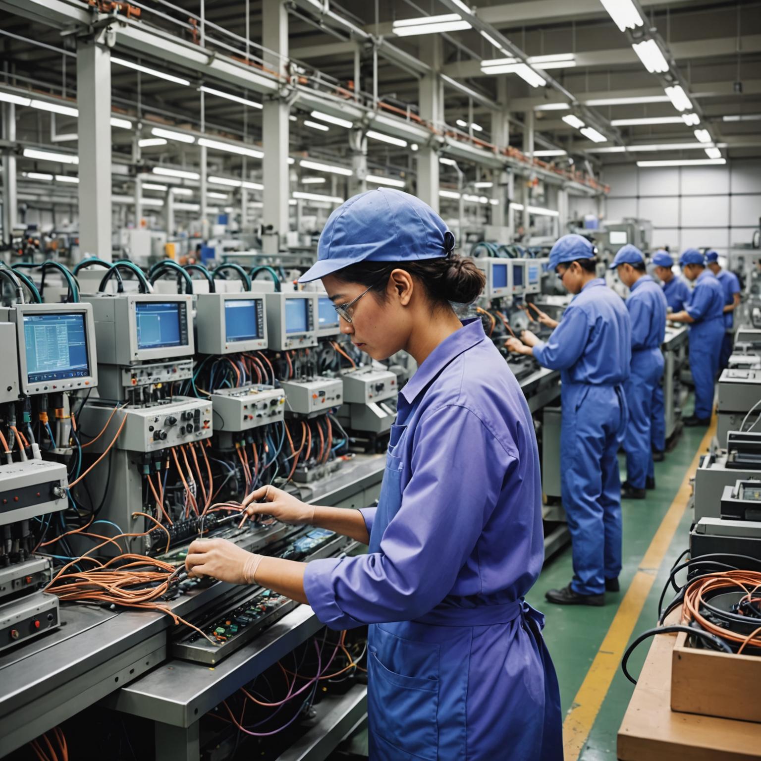 data cable factory data cable production Ethernet cables factory