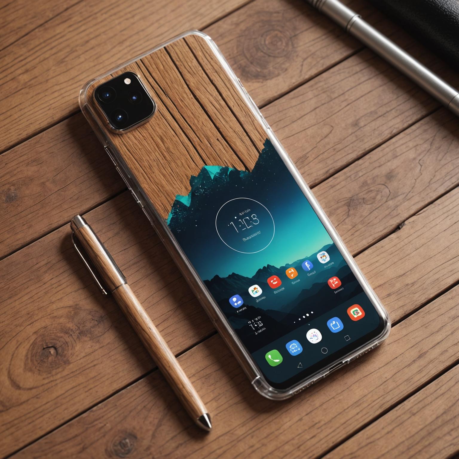 clear phone cover clear phone case for Samsung stylish clear phone case