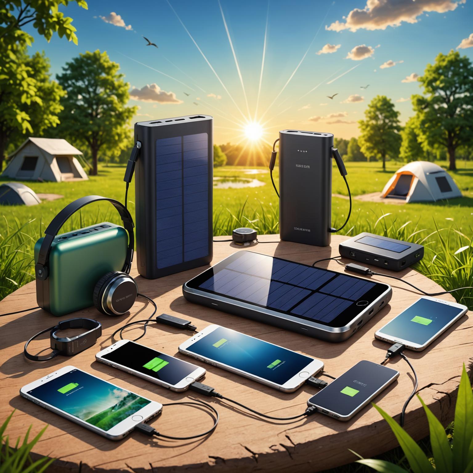 power bank external battery solar power bank