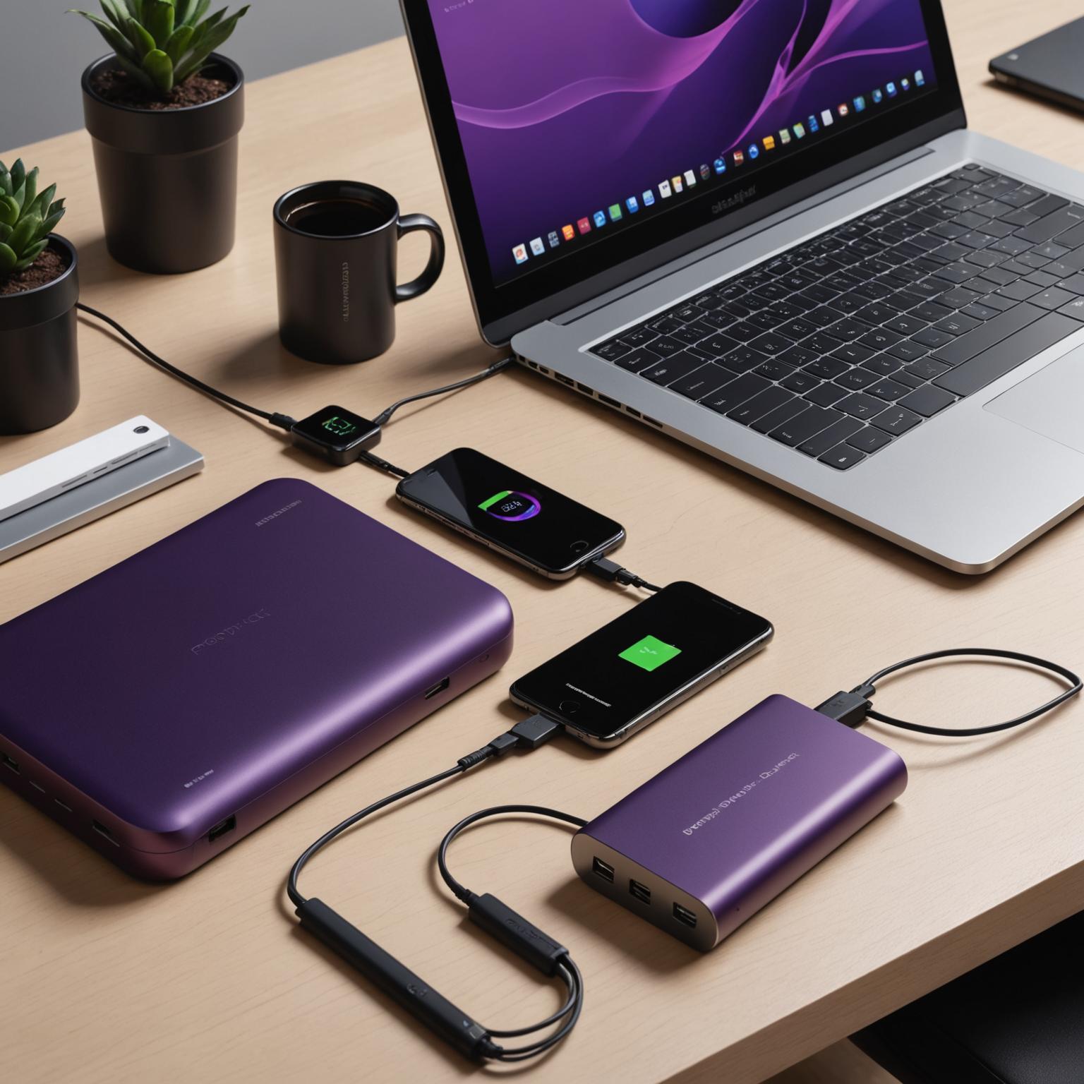 purple power bank  best purple power bank high capacity purple power bank