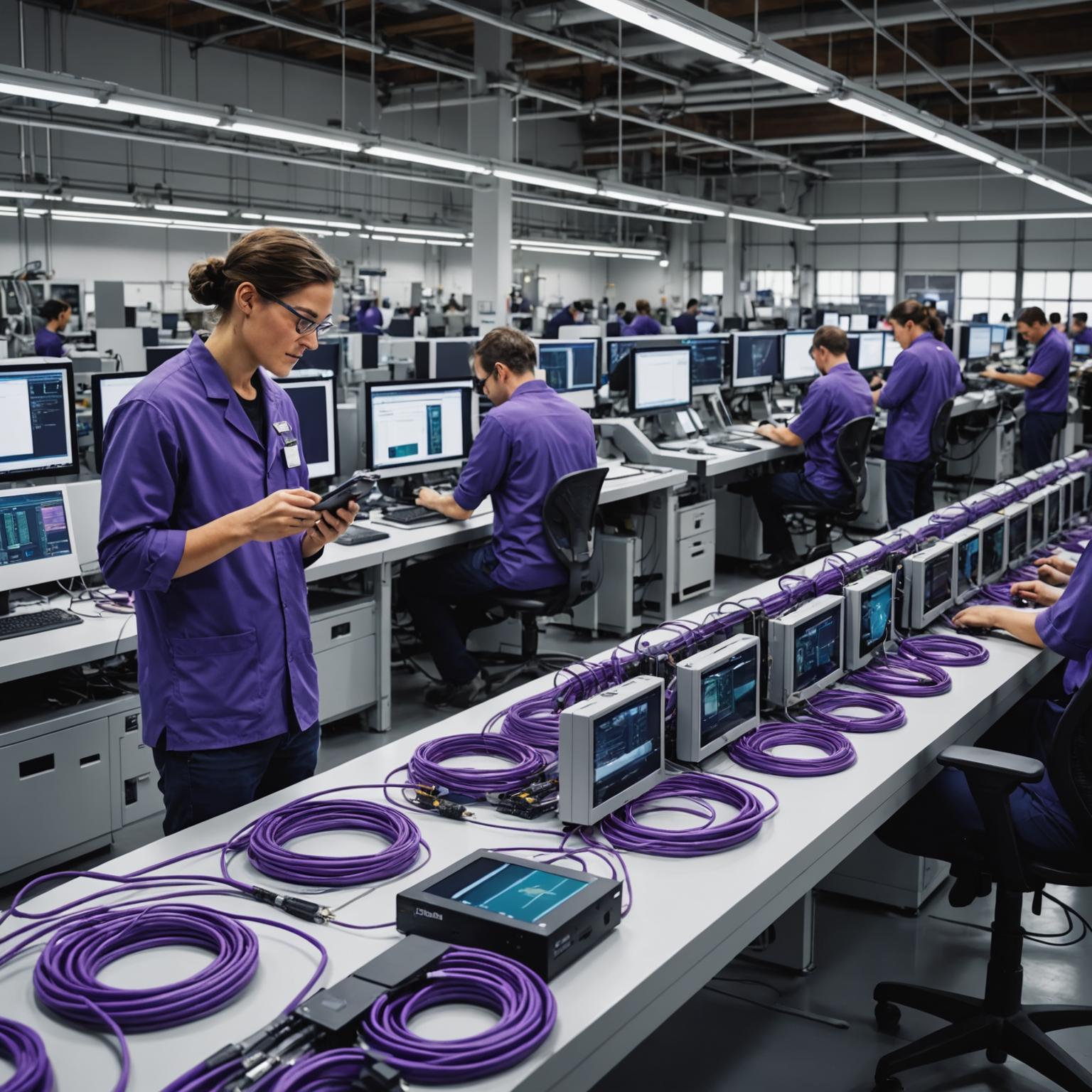 data cable factory data cable production Ethernet cables factory